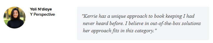 Client testimonial